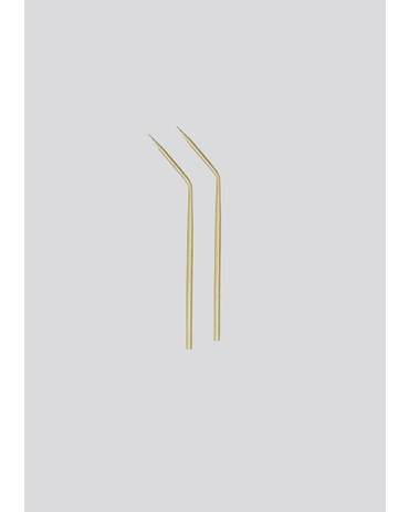 Curved copper needle (10EA)